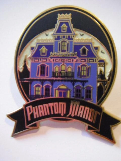 Rare Pins Disney Disneyland Paris : Attraction Phantom Manor